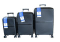 SMTE - Unbreakable 3Piece Luggage SetBlack