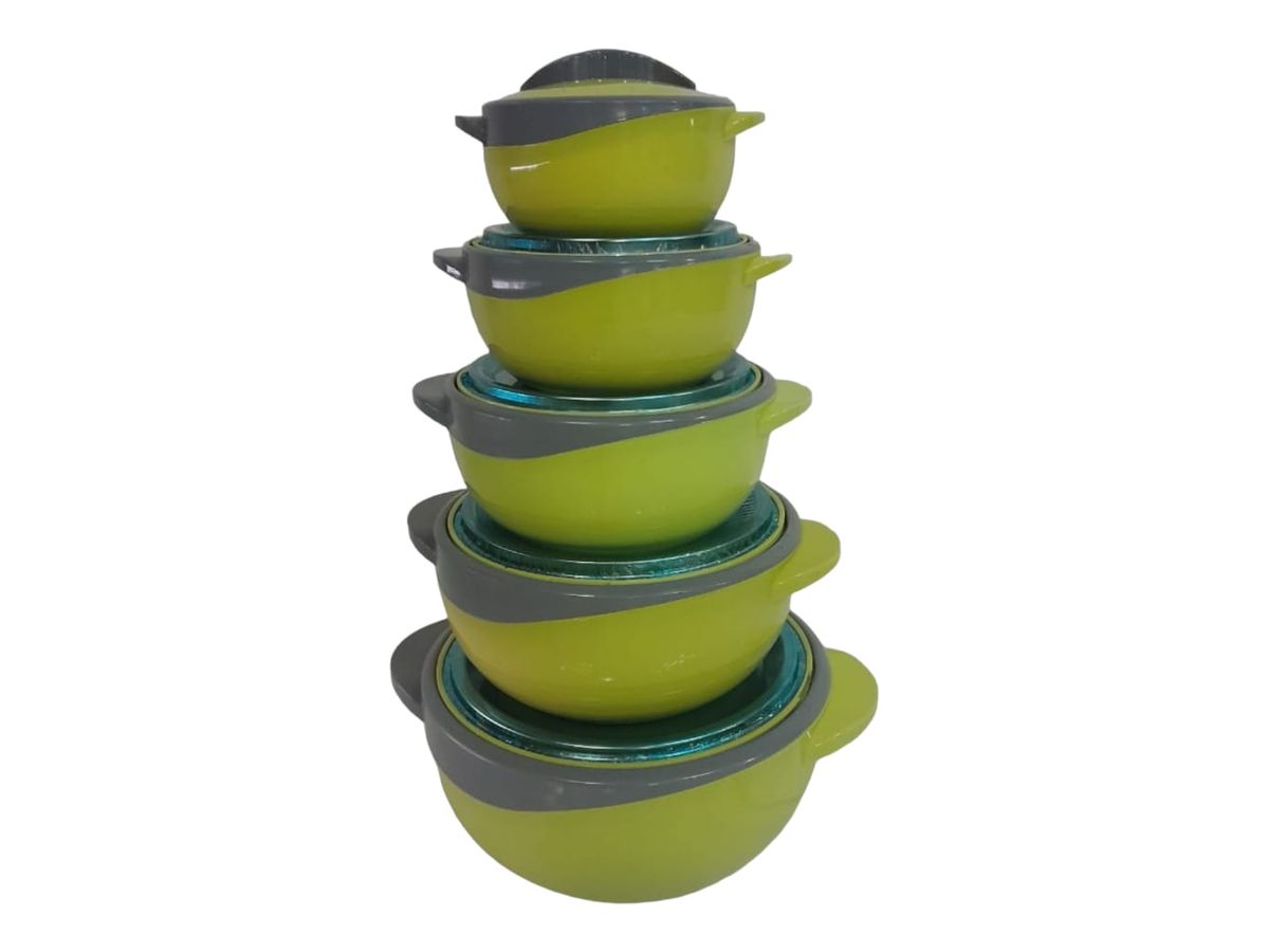 SMTE -  Thermo Container-5 Piece Set- Green-THM07