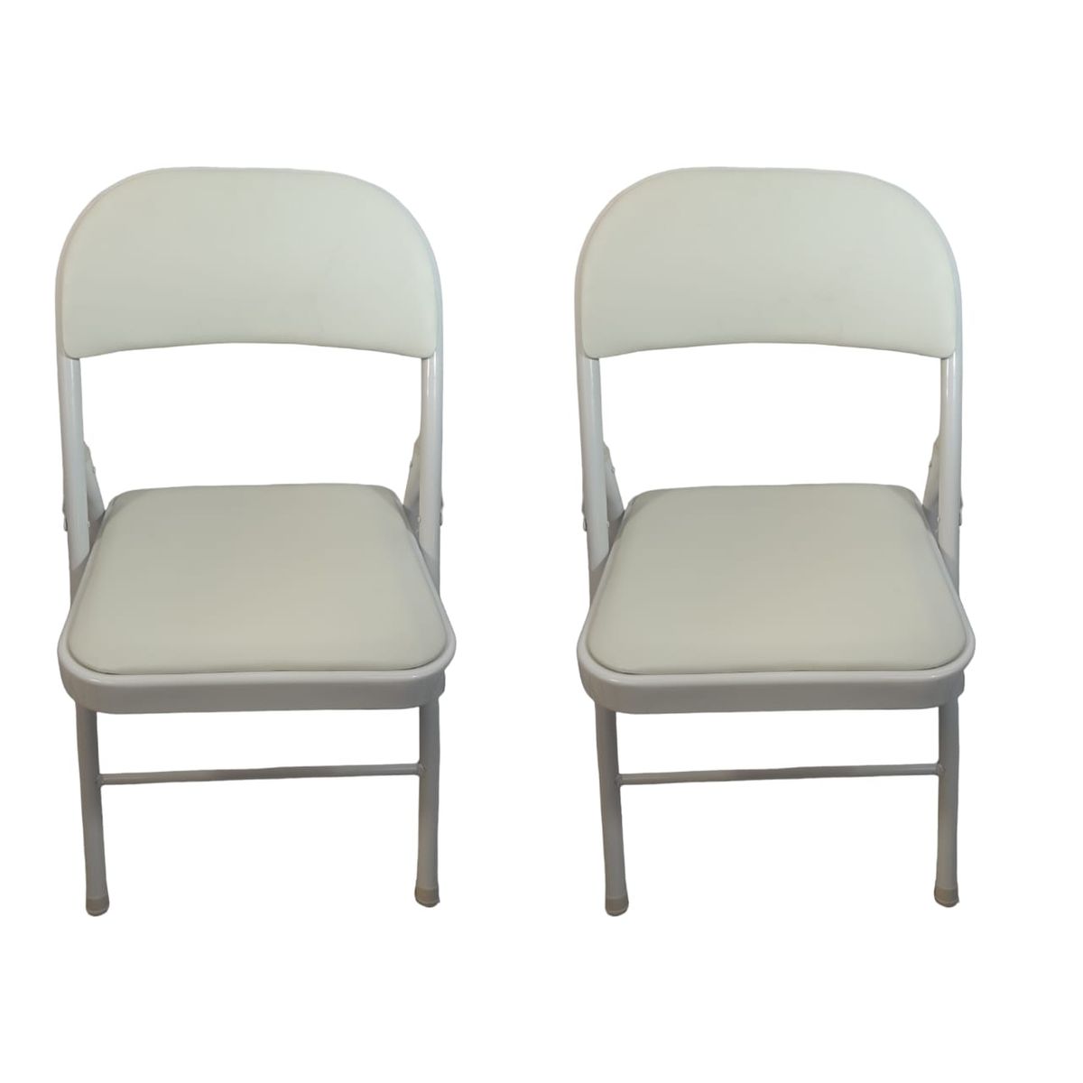 SMTE - Foldable Outdoor Chairs2 PackWhite