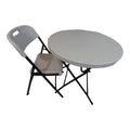 SMTE - 1 Folding Chair Outdoor Dining Table ComboTp1