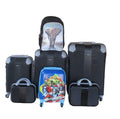 SMTE - 5Piece Family Hard Shell Spinner Luggage Set with Kids Bags