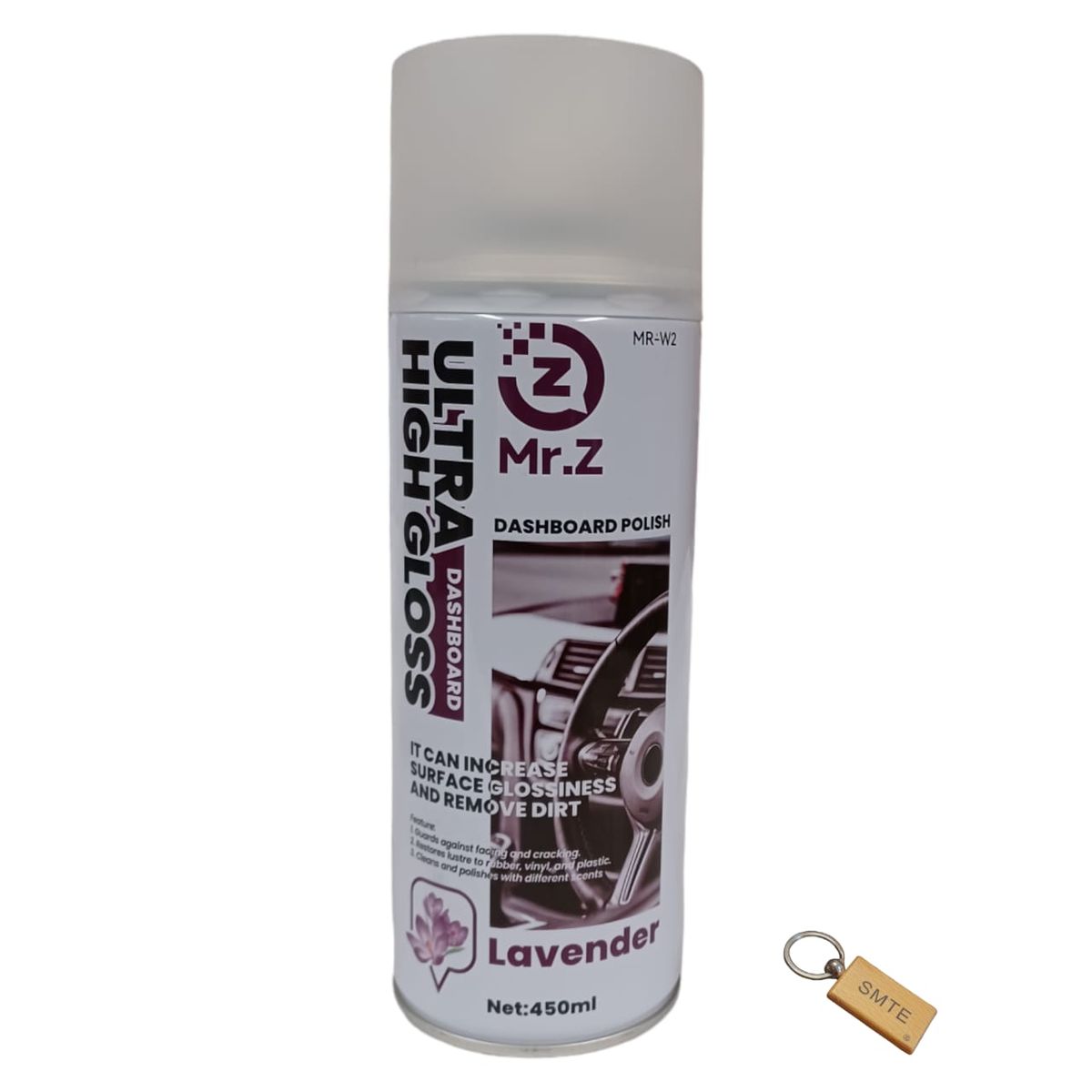 SMTE - High Gloss Dash Polish: Premium Shine & Protection +Keyring