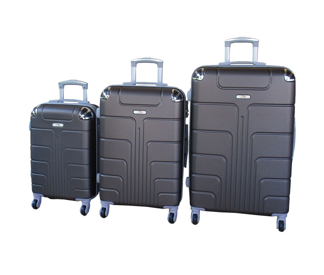 SMTE - 3Piece Hard Shell Spinner Luggage Set