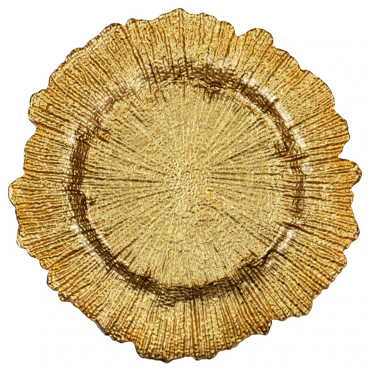 SMTE - 6 Plastic Gold Leaf Underplates