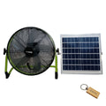 SMTE - Stay Cool Anywhere: 14inch Solar Rechargeable FanFt64 skb1+ Keyring