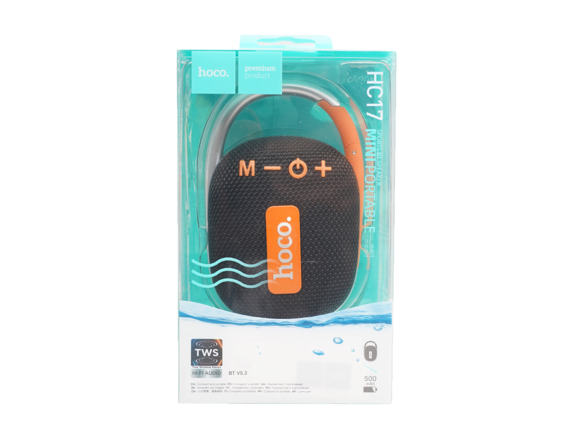 SMTE - Hoco Mini Portable Bt Speaker Hc17 (Black)