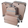 SMTE - 4Piece Galaxy G1 Luggage SetRose Gold