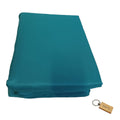 SMTE - Luxurious Microfiber Bed Sheets: 150x189cm+ KeyringTurquoise