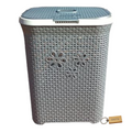 SMTE - Daisy Laundry Basket 50L with  KeyringRed