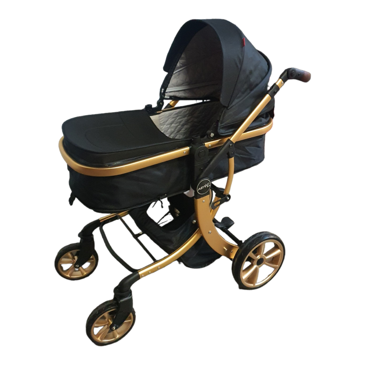 SMTE - Foldable Stroller 2-in-1 - Black