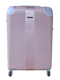 SMTE - 1 Piece Hard Outer Shell Luggage 25" - Rose Gold