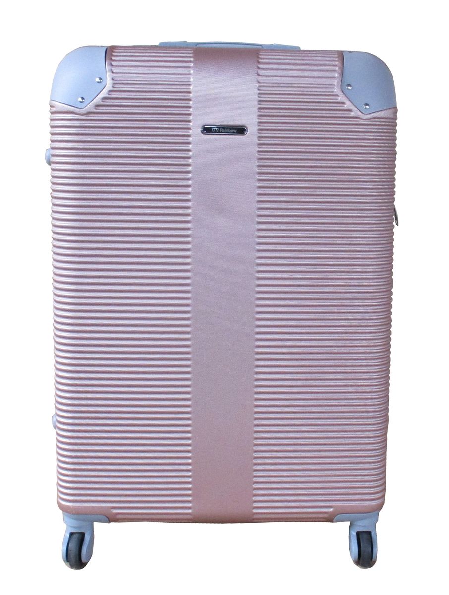 SMTE - 1 Piece Hard Outer Shell Luggage 25" - Rose Gold
