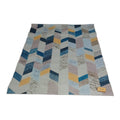 SMTE - 200cm by 150cmModern 3D Geometric Design Area Rug A46 With  keyring