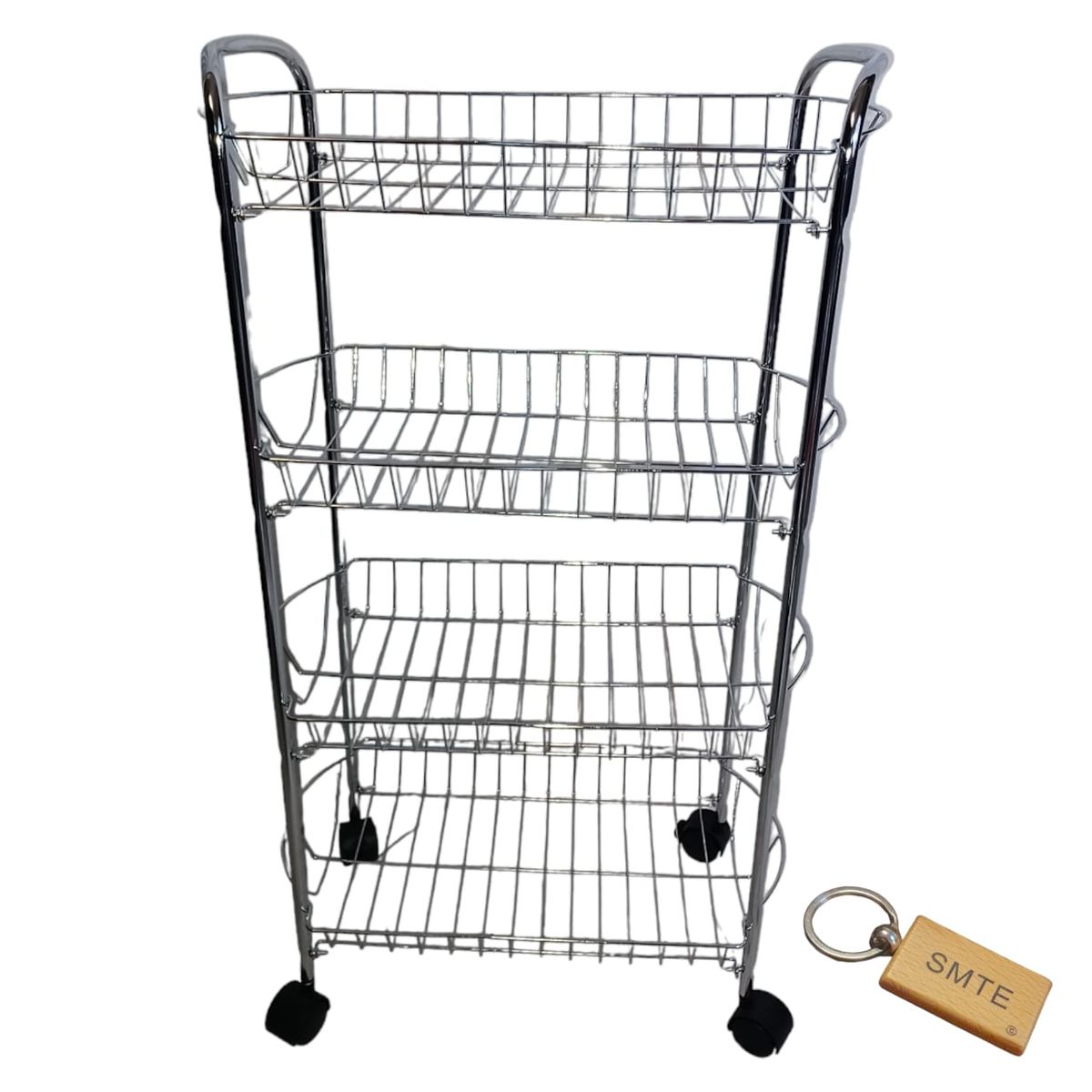 SMTE - The Ultimate Kitchen Trolley for Organized CulinaryGBT004 and  Keyring