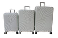 SMTE - Unbreakable Premium 3Piece PP Luggage SetTSA Lock, Spinner Wheels