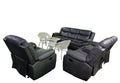 SMTE - 6 Seat Recliner Sofa Chair Lounge Suite - Grey