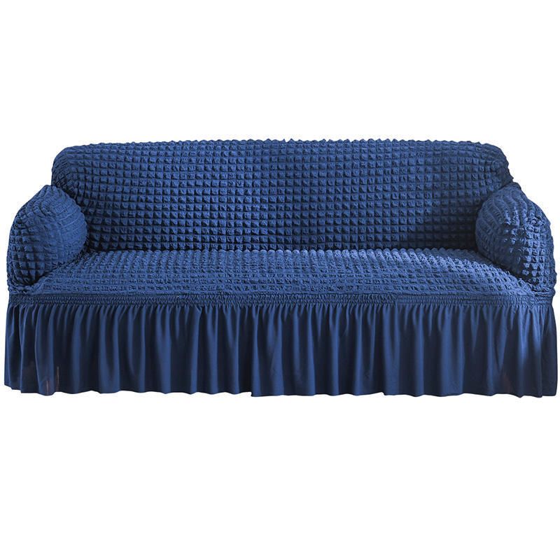 SMTE - 3 Pack Seater 3.2.1 Sofa / Couch Covers - Blue