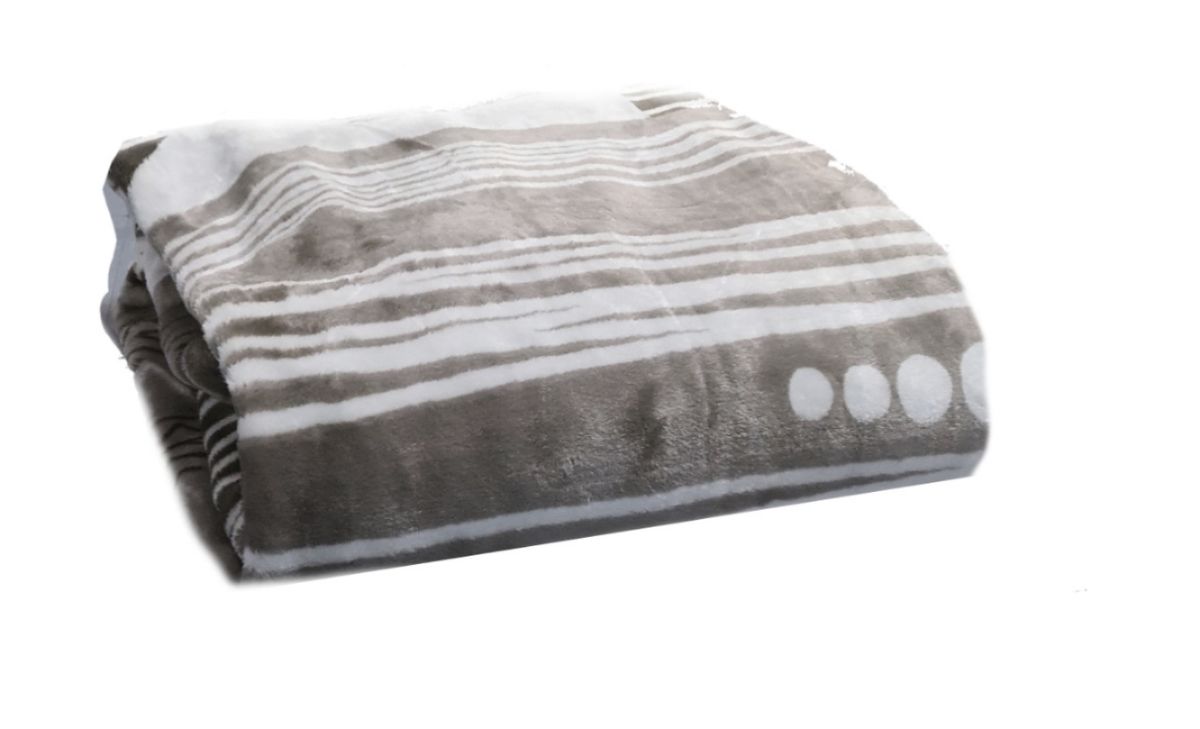 SMTE - Queen Size IYWA Blanket - One-Ply - Warm And Comfy - Grey