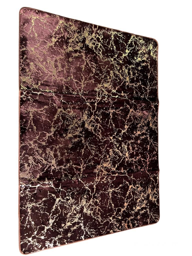 SMTE - marble Gold Rugs 120x170 - Brown, Gold
