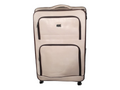 SMTE - IYWA Professional Luggage Set of 1 Leather Travel Suitcase Set - White