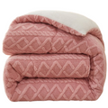 SMTE - Luxurious Comforter SetsPink