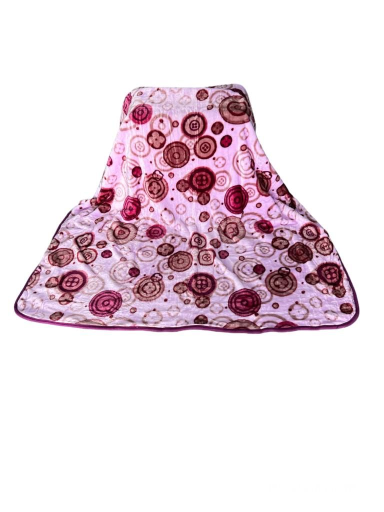 SMTE - Rainbow Mink Blanket - Pink