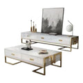 SMTE - TV Stand and Coffee Table ComboWhite