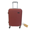 SMTE - Durable Elegance: ABS Suitcasel Large 75Cm with  Keyring1 PieceRed
