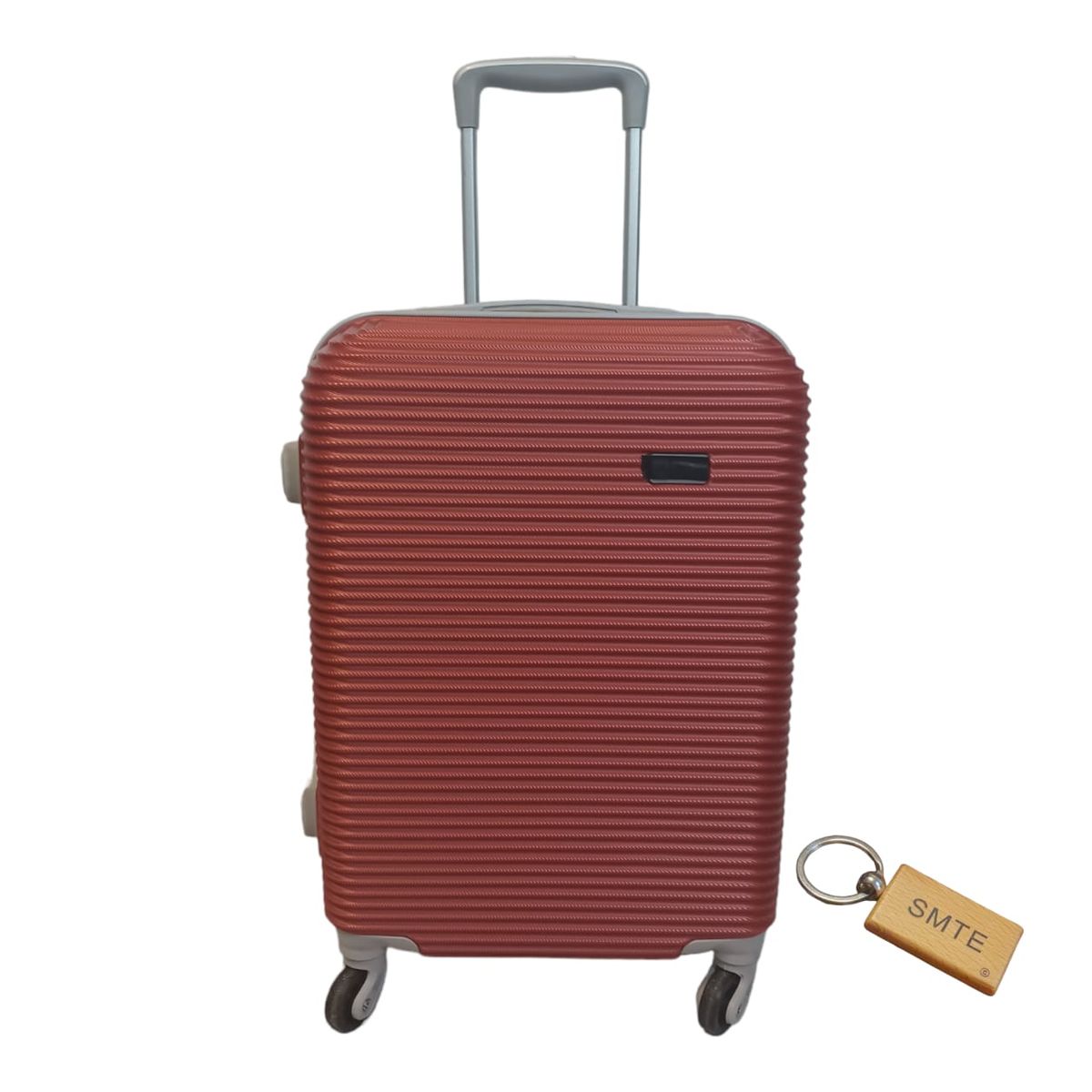SMTE - Durable Elegance: ABS Suitcasel Large 75Cm with  Keyring1 PieceRed