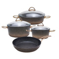 SMTE - OMS Granite Pot Set 7 Piece -3035 - Copper