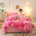 SMTE - Fluffy Comforter Wooled - Pink Ombre