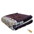 SMTE - Floral WhispersThe 1 Ply Blanket Collection and KeyringPlum
