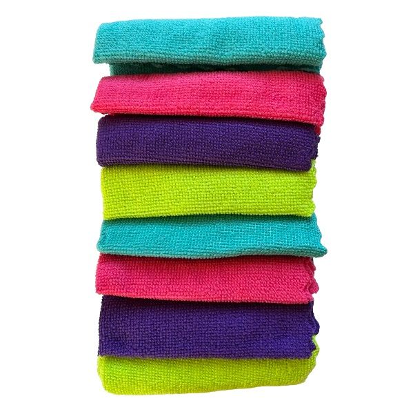 SMTE - Polyester With Microfibre Technology Cleaning Cloths30x30cm (8 Piece)2 Pack