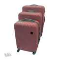 SMTE -  Quality Hard Outer Shell Wave LP01x  and Tieback - 3 Piece Set - Pink