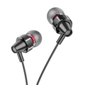 SMTE - Hoco Stereo Wire Controlled Earphones M90 - 1.2m - Black