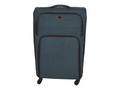 SMTE - Trolley 1-Piece Travel Luggage Spinner - Fabric - Blue