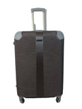SMTE - 1 Piece Hard Outer Shell Luggage SetBrown