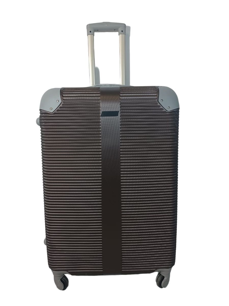 SMTE - 1 Piece Hard Outer Shell Luggage SetBrown