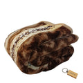SMTE - Double Comfort: 2Ply Blanket CollectionB18+ KeyringBrown