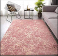 SMTE - Soft Metallic Marble Pattern Design 160x200cm Carpet - Pink