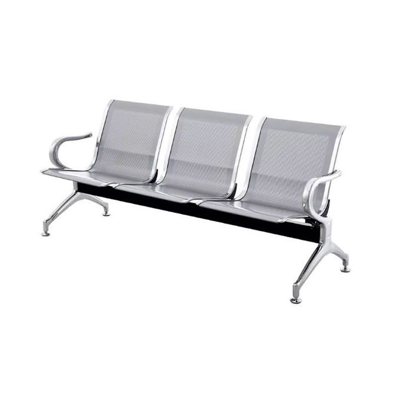 SMTE - Modern 3Seater Steel Waiting Room Office Bench GYG03