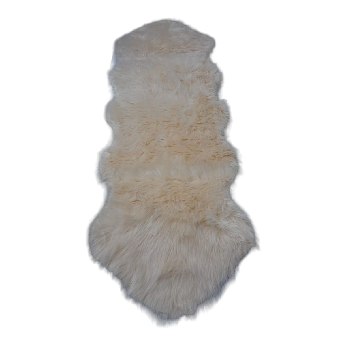 SMTE - Runner Soft Faux Sheepskin Fur Chair Couch Cover Rug for Bedroom FloorOrange