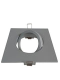 SMTE - Xchange Square LED Downlight FrameGrey Aluminium