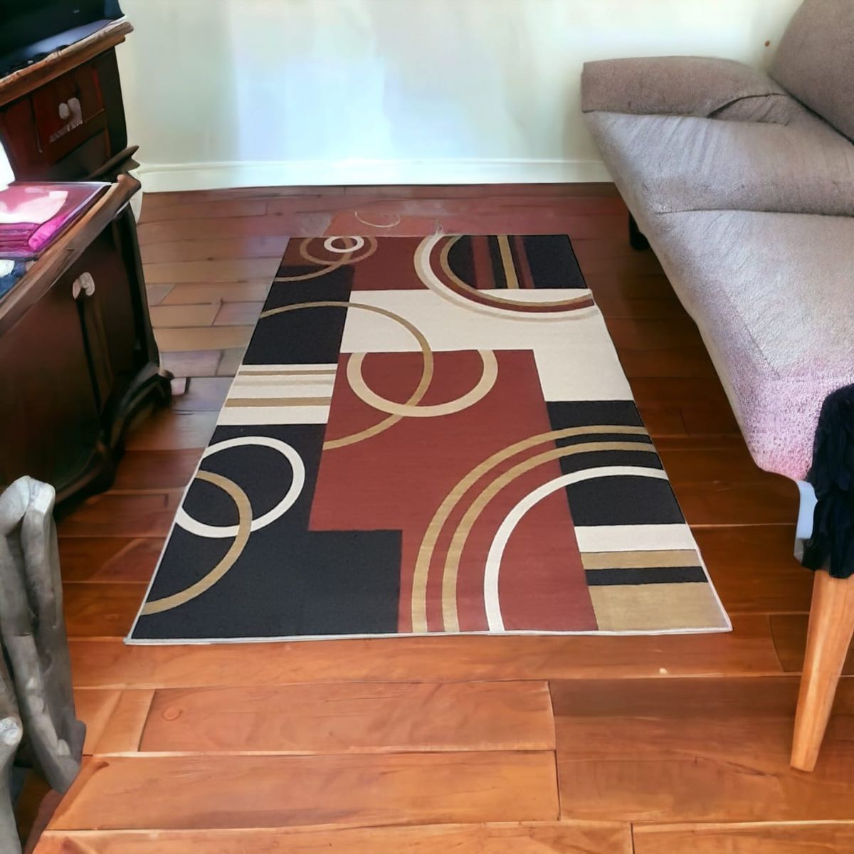 SMTE - 200cm x 150cmModern 3D Geometric DesignCarpet/RugZ1