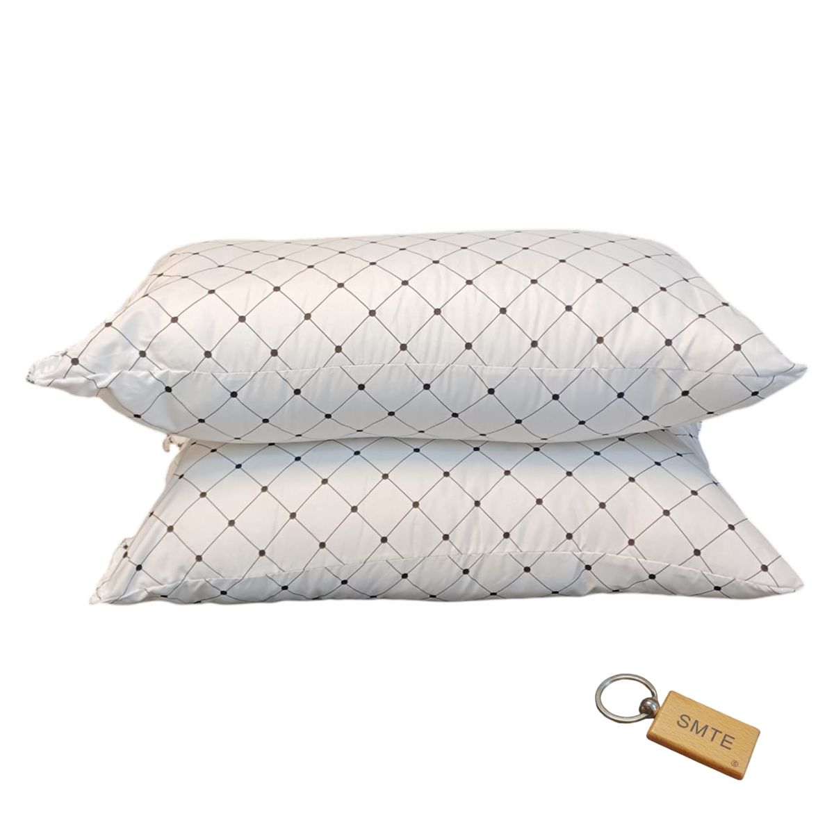 SMTE - Soft Standard Pillowcase Set2 Pieces with  KeyringA5