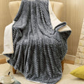 SMTE - Sherpa Ultimate Wool Throw - Light Grey