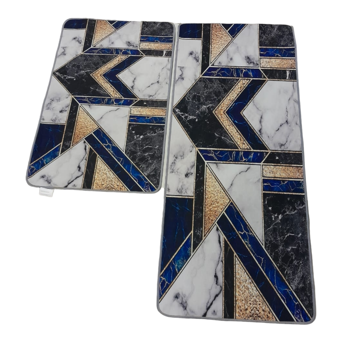 SMTE - Quality Comfortable 2 Piece kitchen Mat/Bath Rug Set - Kx2p 10