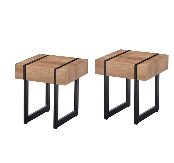 SMTE - 2 Homary Oak Side Table