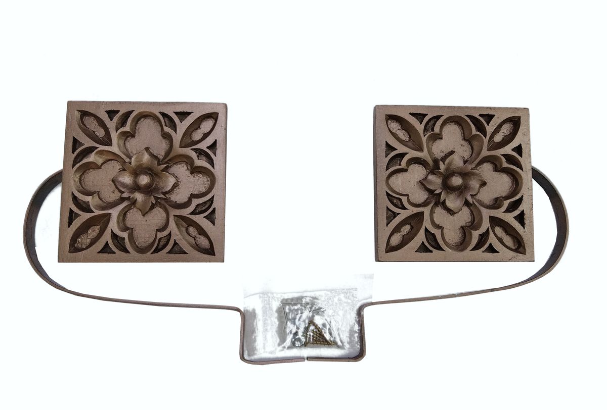 SMTE - Voil Centre - Curtain Tie Backs (Factory Seconds) - Fawn