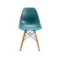 SMTE - Earl James Wooden Legs Dining Chair - Teal